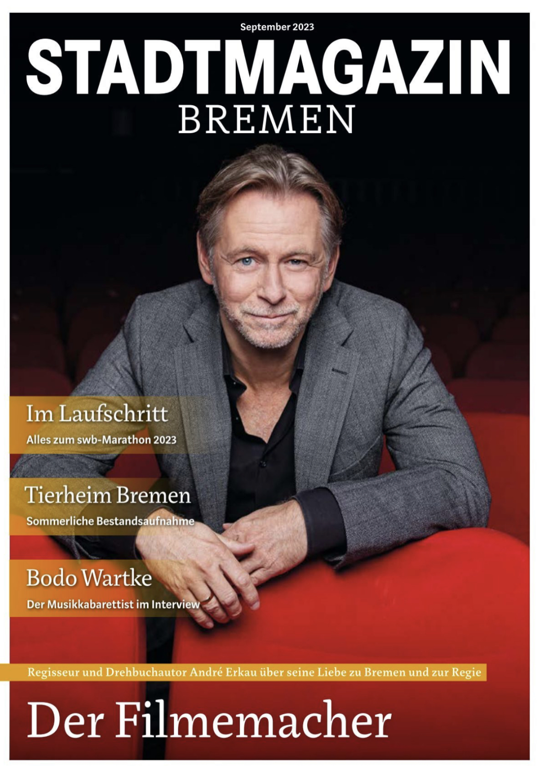 INTERVIEW: André Erkau im Stadtmagazin Bremen